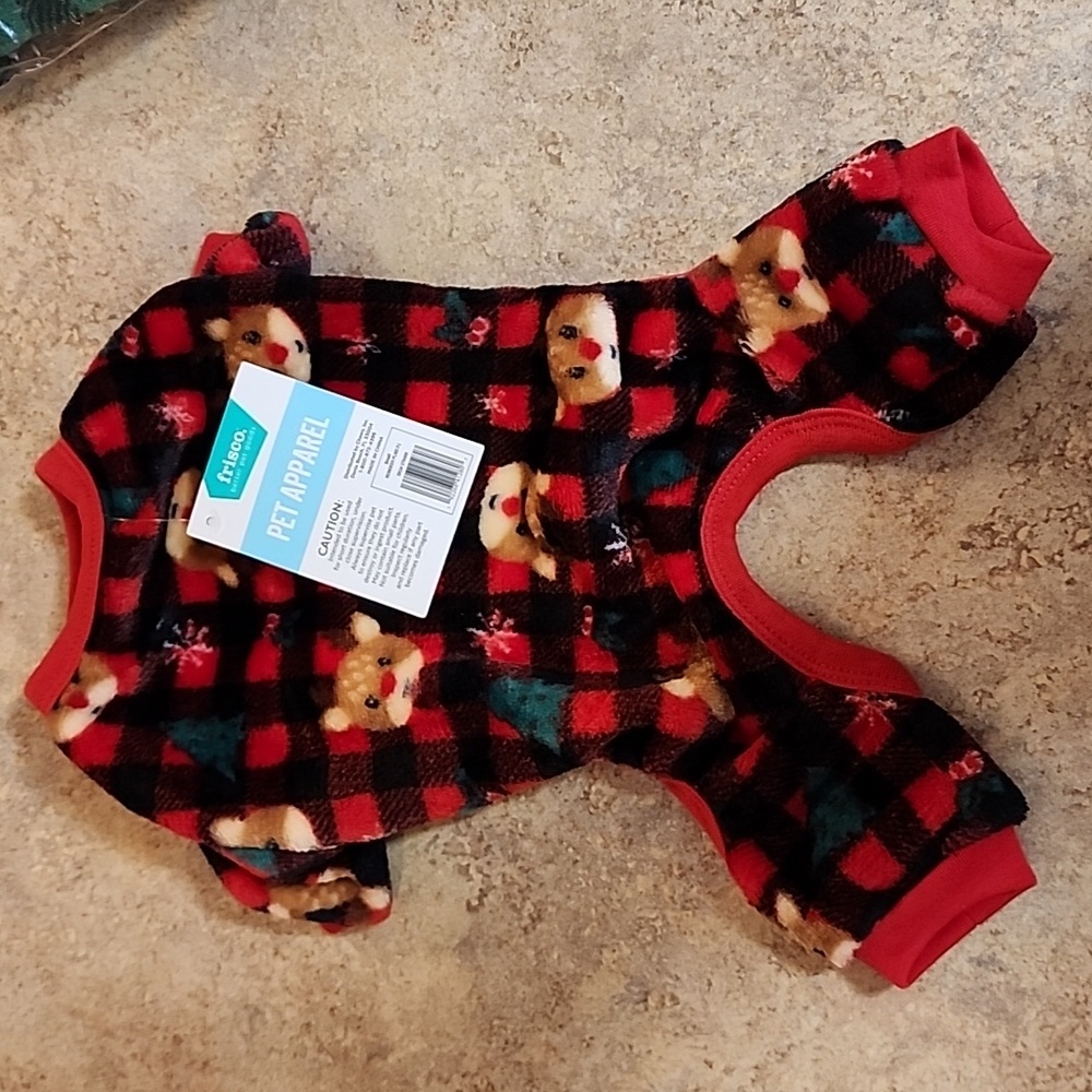 Plush fleece pet pjs